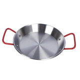 Maxbell Stainless Steel Microwave Oven Dry Pot Egg Pancake Frying Pan Pot 26cm - Aladdin Shoppers