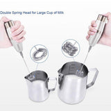 Maxbell Stainless Steel Milk Frother Handheld Electric Single nipple and three tits - Aladdin Shoppers