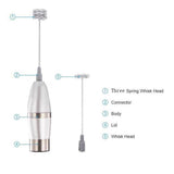 Maxbell Stainless Steel Milk Frother Handheld Electric Single nipple and three tits - Aladdin Shoppers
