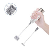 Maxbell Stainless Steel Milk Frother Handheld Electric Single nipple and three tits - Aladdin Shoppers