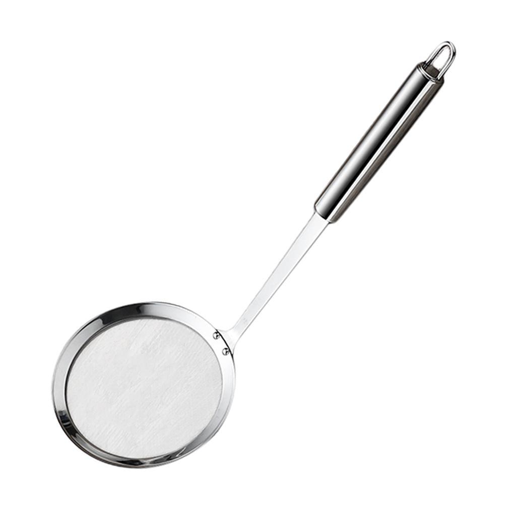 Maxbell Stainless Steel Oil Filter Spoon Hot Pot Skimmer Frying Filter Spoon 12cm - Aladdin Shoppers