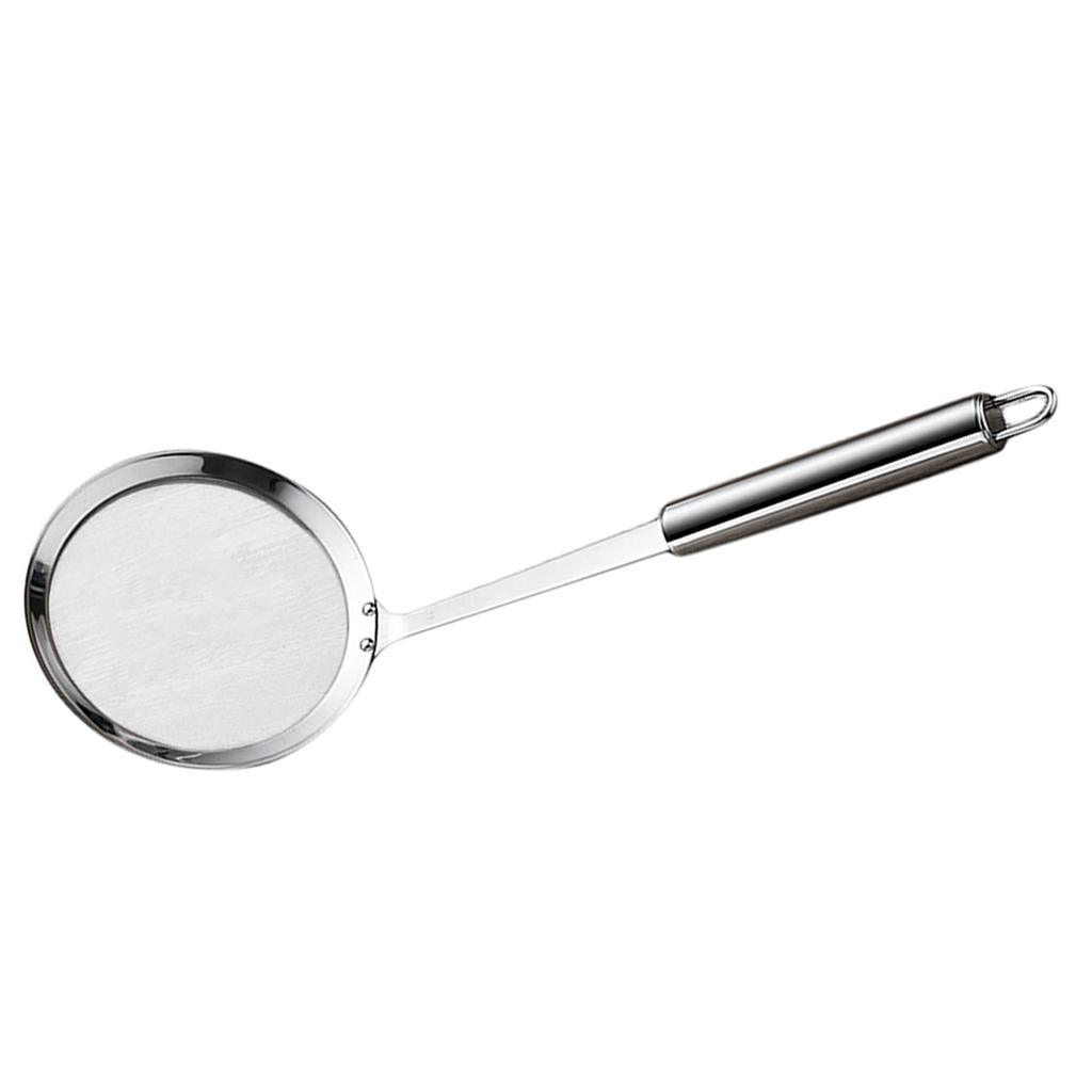 Maxbell Stainless Steel Oil Filter Spoon Hot Pot Skimmer Frying Filter Spoon 12cm - Aladdin Shoppers