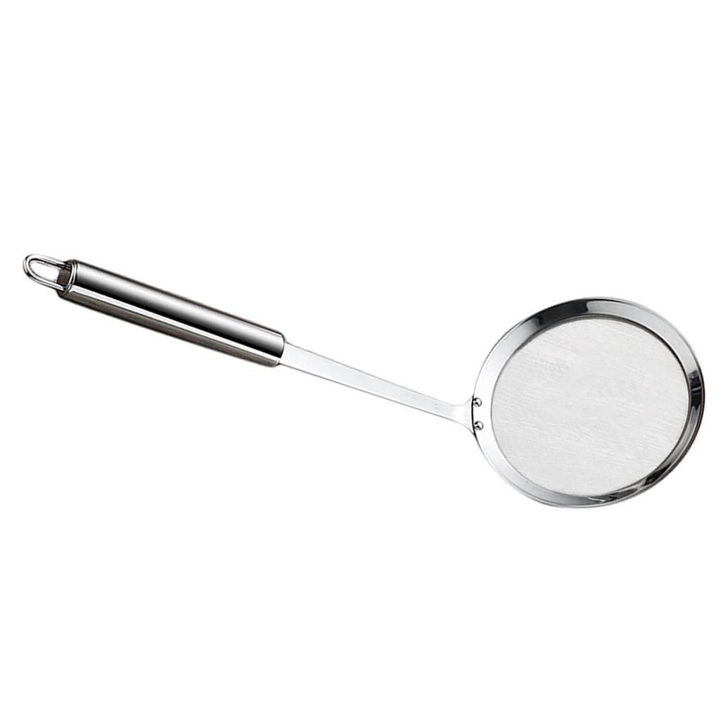 Maxbell Stainless Steel Oil Filter Spoon Hot Pot Skimmer Frying Filter Spoon 12cm - Aladdin Shoppers