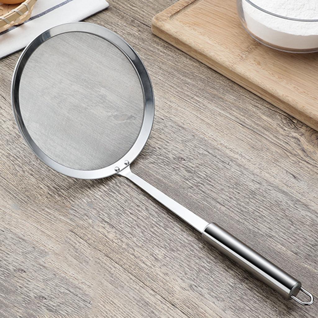 Maxbell Stainless Steel Oil Filter Spoon Hot Pot Skimmer Frying Filter Spoon 16cm - Aladdin Shoppers