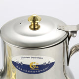Maxbell Stainless Steel Olive Oil Vinegar Can Drizzler Cruet Bottle Dispenser 13oz - Aladdin Shoppers