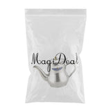 Maxbell Stainless Steel Olive Oil Vinegar Can Drizzler Cruet Bottle Dispenser 32oz - Aladdin Shoppers
