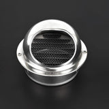 Maxbell Stainless Steel Round Air Vent Grill For Extractor - Bull Nosed 10cm - Aladdin Shoppers