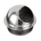 Maxbell Stainless Steel Round Air Vent Grill For Extractor - Bull Nosed 7.5cm - Aladdin Shoppers
