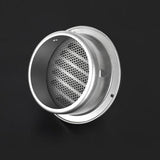 Maxbell Stainless Steel Round Air Vent Grill For Extractor - Bull Nosed 7.5cm - Aladdin Shoppers