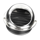 Maxbell Stainless Steel Round Air Vent Grill For Extractor - Bull Nosed 7.5cm - Aladdin Shoppers