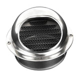 Maxbell Stainless Steel Round Air Vent Grill For Extractor - Bull Nosed 7.5cm - Aladdin Shoppers