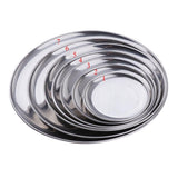 Maxbell Stainless Steel Round Plates 14CM - Aladdin Shoppers