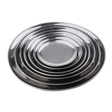 Maxbell Stainless Steel Round Plates 14CM - Aladdin Shoppers