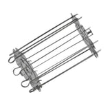 Maxbell Stainless Steel Skewers Machine BBQ Kebab Maker Spin Roasting Grill 250mm - Aladdin Shoppers