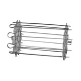 Maxbell Stainless Steel Skewers Machine BBQ Kebab Maker Spin Roasting Grill 250mm - Aladdin Shoppers