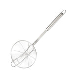 Maxbell Stainless Steel Skimmer Strainer Wire Skimmer Spiral Mesh Skimmer Spoon 14cm - Aladdin Shoppers