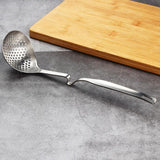 Maxbell Stainless Steel Soup Spoon S-shaped Slotted Soup Ladle Skimmer Spoon - Aladdin Shoppers