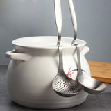 Maxbell Stainless Steel Soup Spoon S-shaped Slotted Soup Ladle Skimmer Spoon - Aladdin Shoppers