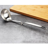 Maxbell Stainless Steel Soup Spoon S-shaped Slotted Soup Ladle Soup Spoon - Aladdin Shoppers