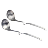 Maxbell Stainless Steel Soup Spoon S-shaped Slotted Soup Ladle Soup Spoon - Aladdin Shoppers