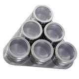 Maxbell Stainless Steel Spice Jar Condiment Pots Seasoning Pepper Triangle 6pcs - Aladdin Shoppers