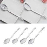 Maxbell Stainless Steel Spoon Colander Long Handle Ladle Dinner Serving Scoop A - Aladdin Shoppers