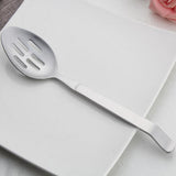 Maxbell Stainless Steel Spoon Colander Long Handle Ladle Dinner Serving Scoop D - Aladdin Shoppers