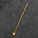 Maxbell Stainless Steel Stir bar Long Handle Stirring Spoon Coffee Tea Golden - Aladdin Shoppers