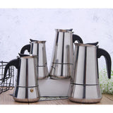 Maxbell Stainless Steel Stovetop Moka Espresso Coffee Maker Pot Percolator 4 Cup - Aladdin Shoppers