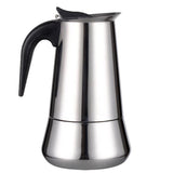 Maxbell Stainless Steel Stovetop Moka Espresso Coffee Maker Pot Percolator 6 Cup - Aladdin Shoppers
