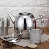Maxbell Stainless Steel Teapot Kitchen Tea Kettle Metal Tea Pot with Infuser 1.5L