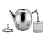Maxbell Stainless Steel Teapot Kitchen Tea Kettle Metal Tea Pot with Infuser 1.5L - Aladdin Shoppers