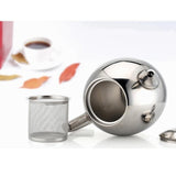 Maxbell Stainless Steel Teapot Kitchen Tea Kettle Metal Tea Pot with Infuser 1.5L - Aladdin Shoppers