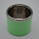 Maxbell Stainless Steel Thermal Insulated Lunch Box Food Container 1 Tier Green