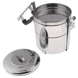 Maxbell Stainless Steel Thermal Insulated Stackable Lunch Bento Box Carrier 2 Tier - Aladdin Shoppers