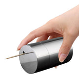 Maxbell Stainless Steel Toothpick Holder Toothpick Dispenser Table Decor Polished - Aladdin Shoppers