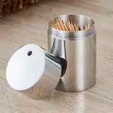 Maxbell Stainless Steel Toothpick Holder Toothpick Dispenser Table Decor Polished - Aladdin Shoppers