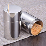 Maxbell Stainless Steel Toothpick Holder Toothpick Dispenser Table Decor Polished - Aladdin Shoppers