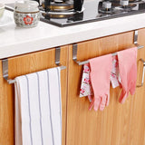 Maxbell Stainless Steel Towel Holder Rack Cupboard Hanger Kitchen Hook Bath Large - Aladdin Shoppers