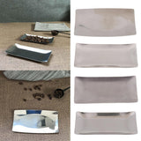 Maxbell Stainless Steel Towel Tray Storage Dish Plate Fruit Trays Organizer Mirror - Aladdin Shoppers
