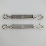 Maxbell Stainless Steel Turnbuckle Wire Rope Tensioner Hook Eye Rigging Screw 16mm - Aladdin Shoppers