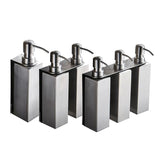 Maxbell Stainless Steel Wall Mounted Sink Soap Dispenser Bottle Bathroom 1 piece - Aladdin Shoppers