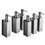 Maxbell Stainless Steel Wall Mounted Sink Soap Dispenser Bottle Bathroom 1 piece - Aladdin Shoppers