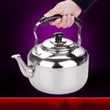 Maxbell Stainless Steel Whistling Tea Kettle Coffee Kitchen Stovetop Induction 4L - Aladdin Shoppers