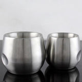 Maxbell Stainless Stemless Wine Goblets Vacuum Insulated Travel Tumbler Cup 150ml - Aladdin Shoppers