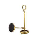 Maxbell Stainless Table Number Holder Sign Holder Photo Stand for Hotel Golden 10cm - Aladdin Shoppers