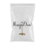 Maxbell Stainless Table Number Holder Sign Holder Photo Stand for Hotel Golden 10cm - Aladdin Shoppers