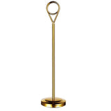 Maxbell Stainless Table Number Holder Sign Holder Photo Stand for Hotel Golden 20cm - Aladdin Shoppers