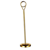 Maxbell Stainless Table Number Holder Sign Holder Photo Stand for Hotel Golden 20cm - Aladdin Shoppers
