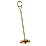 Maxbell Stainless Table Number Holder Sign Holder Photo Stand for Hotel Golden 20cm - Aladdin Shoppers